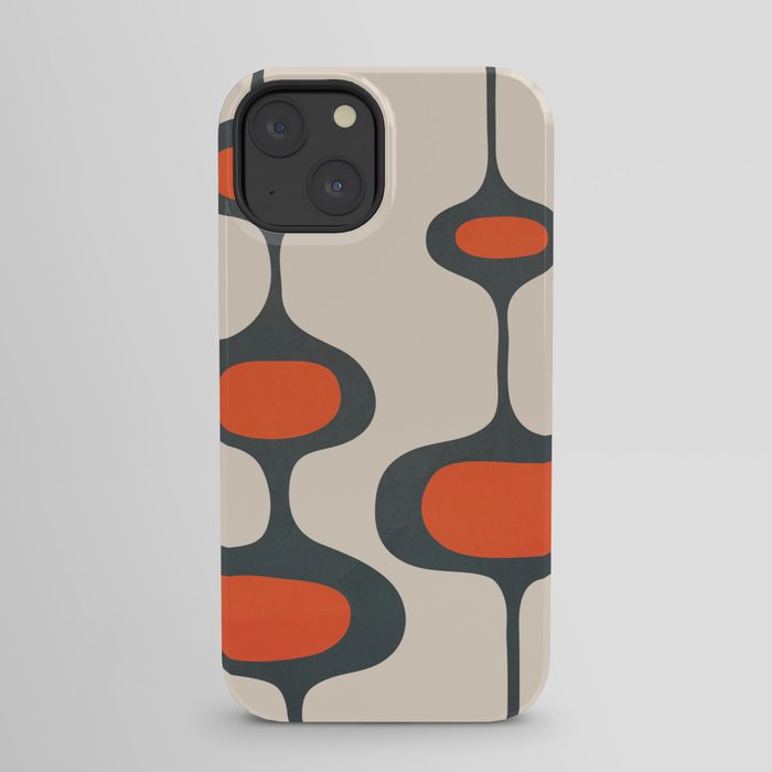 Mid-Century Modern Abstract Art 28 iPhone Case Gallery Image 29