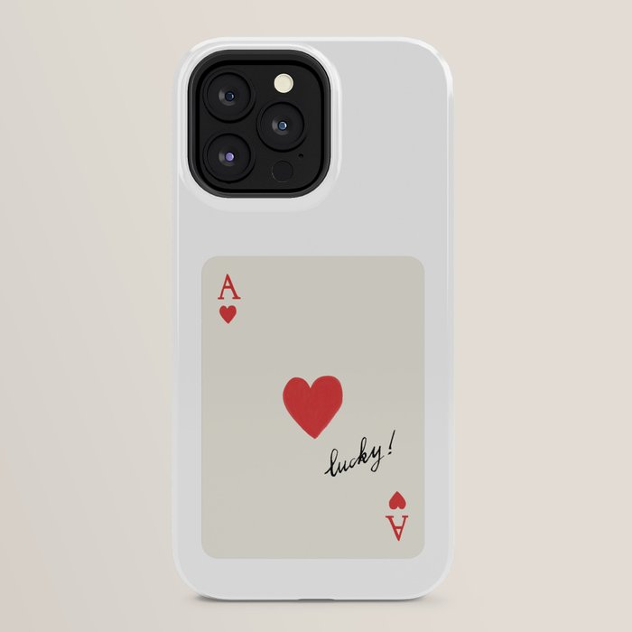 Ace of Hearts - Lucky Red iPhone Case Gallery Image 32