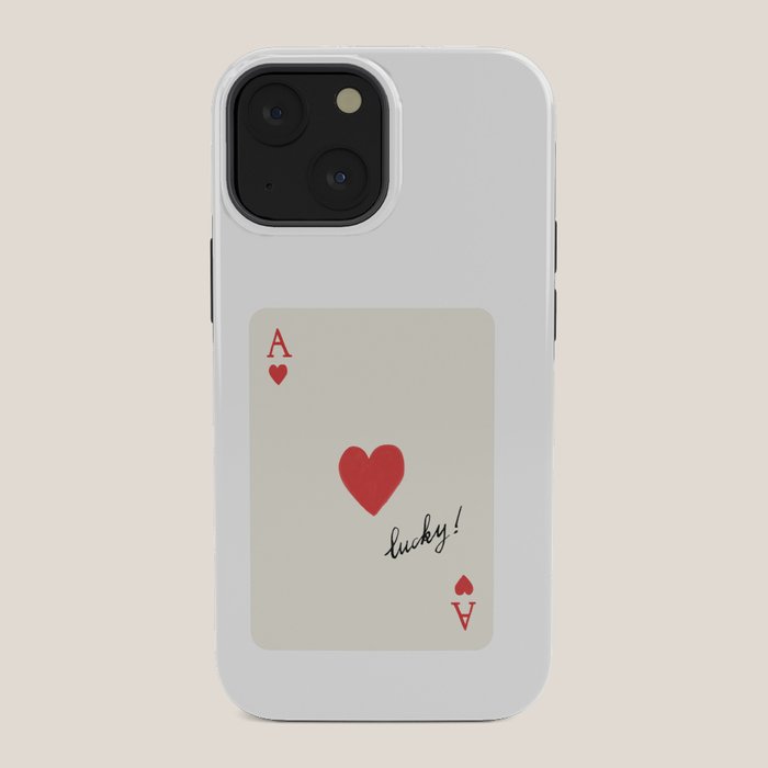 Ace of Hearts - Lucky Red iPhone Case Gallery Image 34