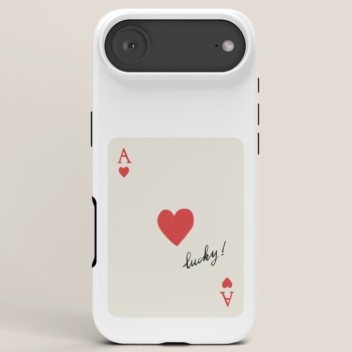 Ace of Hearts - Lucky Red iPhone Case Gallery Image 6
