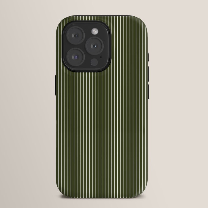 Lines #6 (Olive Green) iPhone Case Gallery Image 15