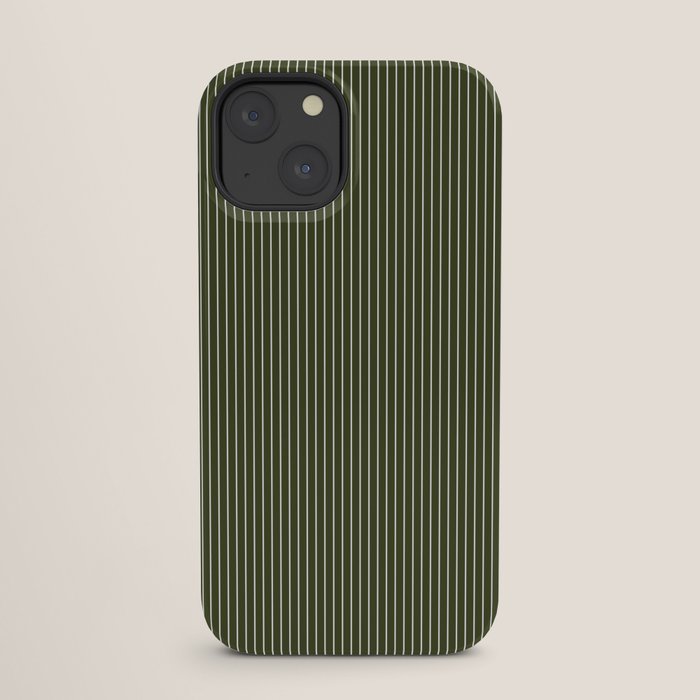 Lines #6 (Olive Green) iPhone Case Gallery Image 25