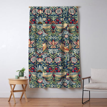 Strawberry Thief by William Morris Window Curtain Gallery Image 5