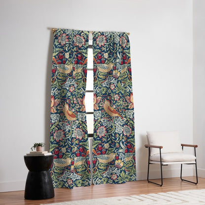 Strawberry Thief by William Morris Window Curtain Gallery Image 6