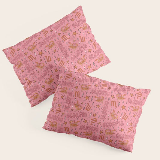 Scorpio Print Pillow Sham Gallery Image 1