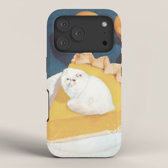 Lemon Meow Pie - Cat Meringue iPhone Case Gallery Image 3