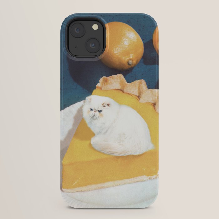 Lemon Meow Pie - Cat Meringue iPhone Case Gallery Image 30