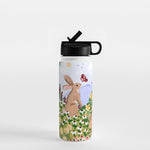 Spring Bunnies Water Bottle Gallery Image 1