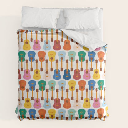 Colorful Guitars Comforter Gallery Image 7