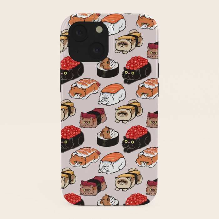 Sushi Persian Cat iPhone Case Gallery Image 38