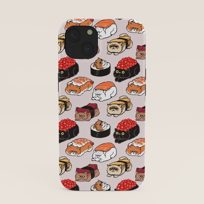 Sushi Persian Cat iPhone Case Gallery Image 37
