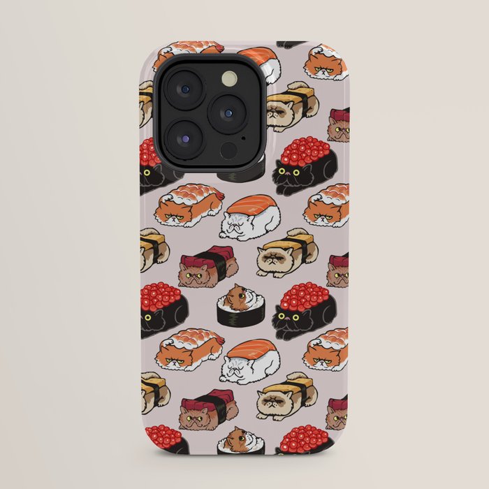 Sushi Persian Cat iPhone Case Gallery Image 31
