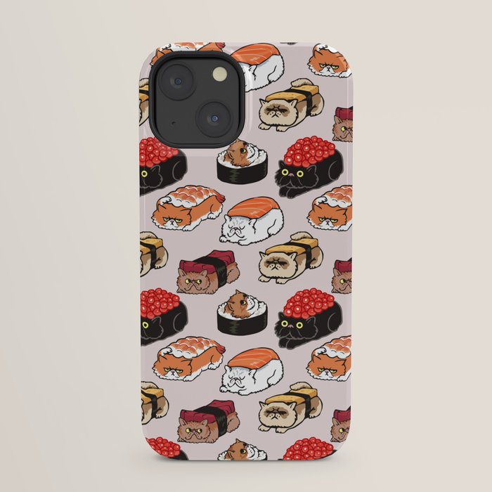 Sushi Persian Cat iPhone Case Gallery Image 29