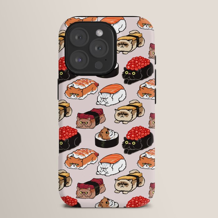 Sushi Persian Cat iPhone Case Gallery Image 15