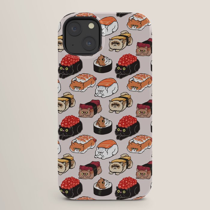 Sushi Persian Cat iPhone Case Gallery Image 26