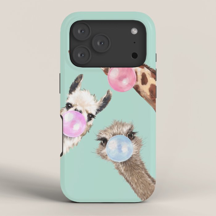 Bubble Gum Gang in Green iPhone Case Gallery Image 3