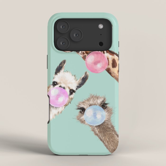 Bubble Gum Gang in Green iPhone Case Gallery Image 4