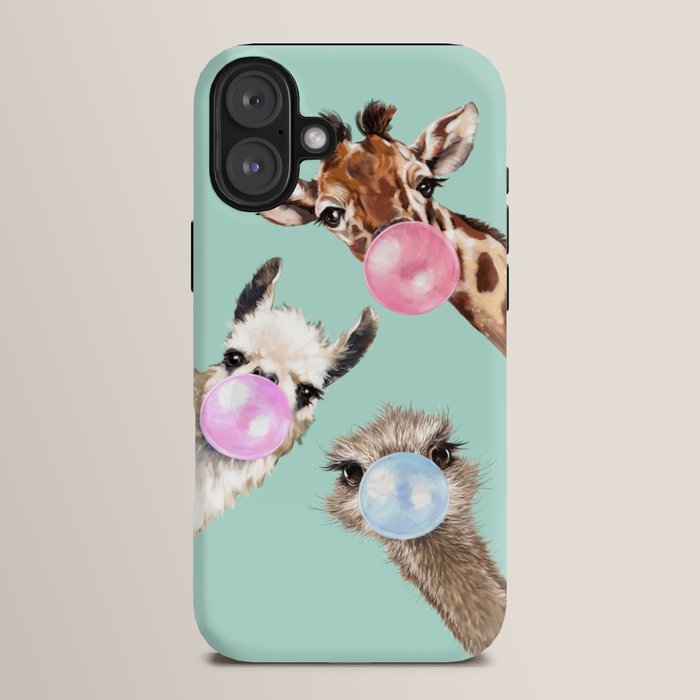 Bubble Gum Gang in Green iPhone Case Gallery Image 14