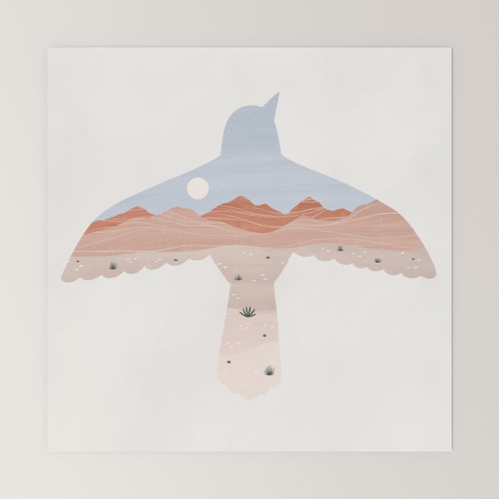 fly south Mini Art Print Gallery Image 6