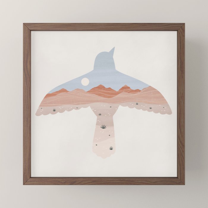 fly south Mini Art Print Gallery Image 2