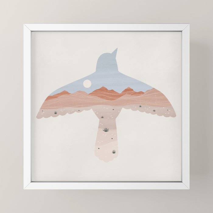 fly south Mini Art Print Gallery Image 4