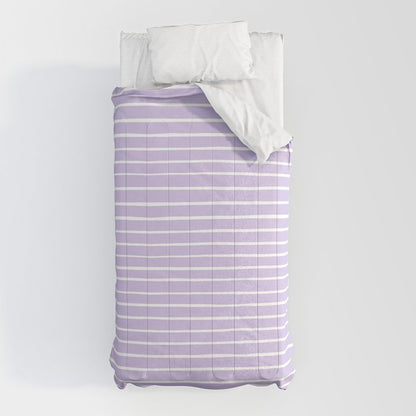 Stripes Lavender Comforter Gallery Image 5