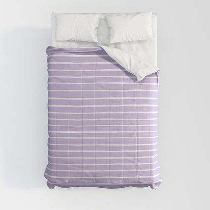 Stripes Lavender Comforter Gallery Image 8