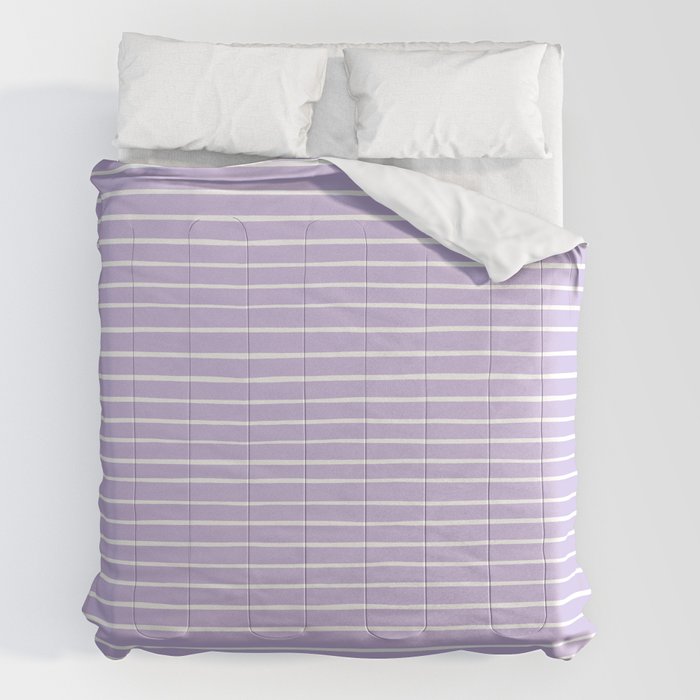 Stripes Lavender Comforter Gallery Image 7