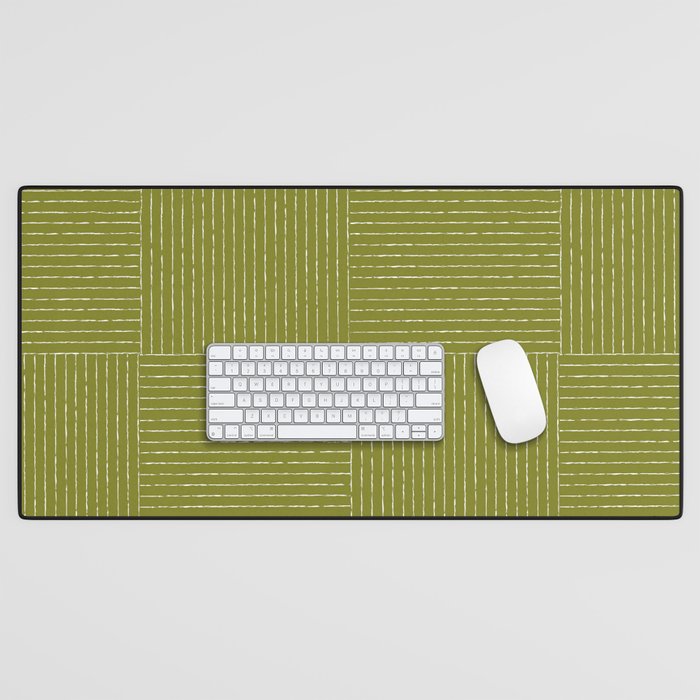 Line III (Matcha Green) Desk Mat Gallery Image 1