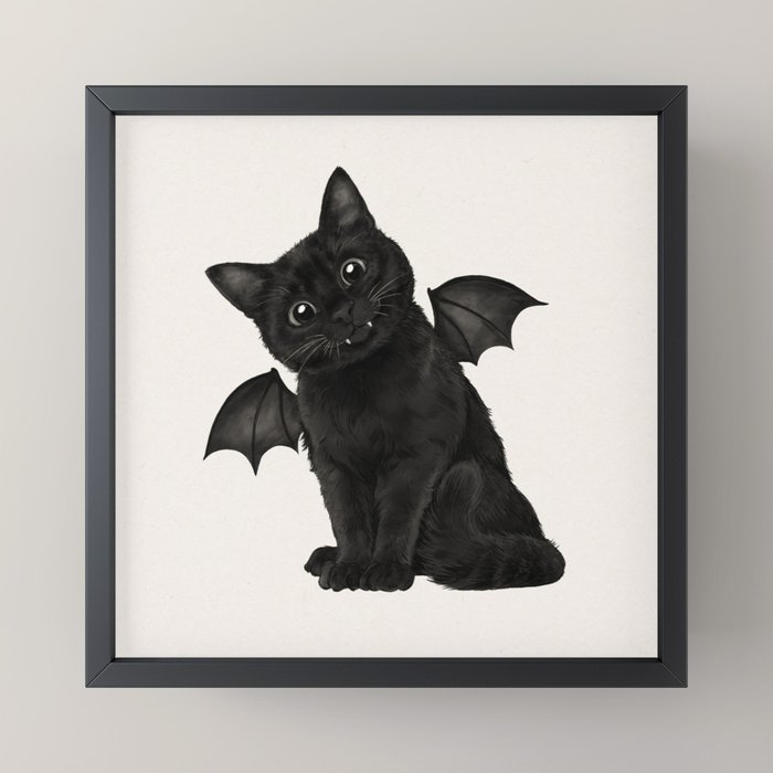 The Dreaded Vampurrr Mini Art Print Gallery Image 3