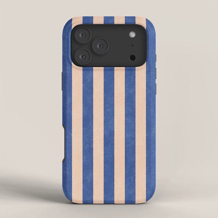 STRIPES 001 O - Sapphire iPhone Case Gallery Image 4