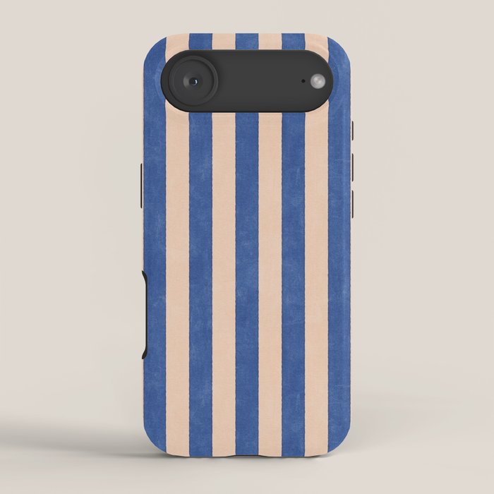 STRIPES 001 O - Sapphire iPhone Case Gallery Image 2