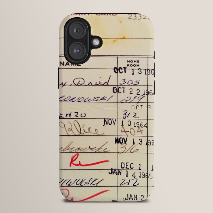 Library Card 23322 iPhone Case Gallery Image 14
