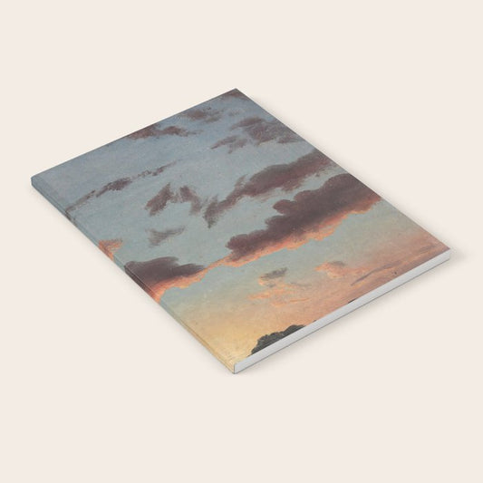 "Cloud Study" by Knud Baade, 1838 Notebook Gallery Image 1