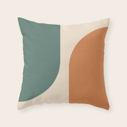 Modern Minimal Arch Abstract LXXXIX Throw Pillow Gallery Image 3