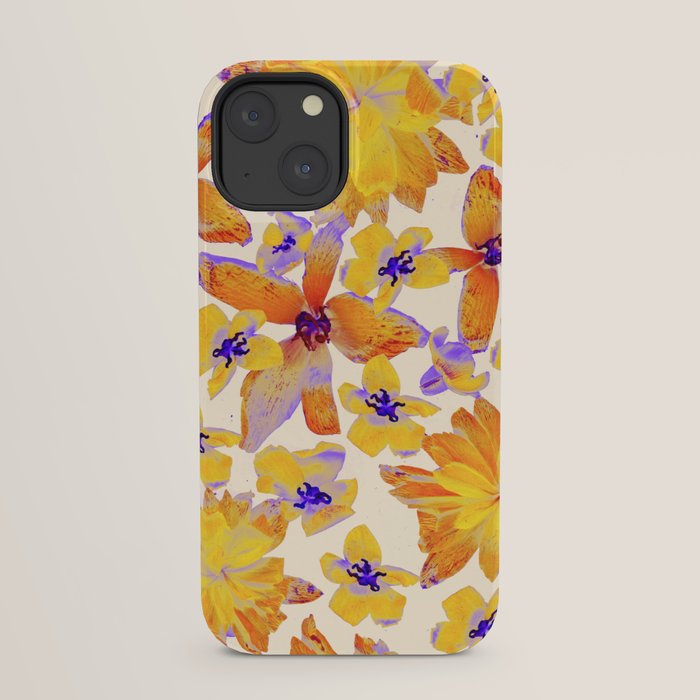 Grandma's Flowers (BEIGE) iPhone Case Gallery Image 21