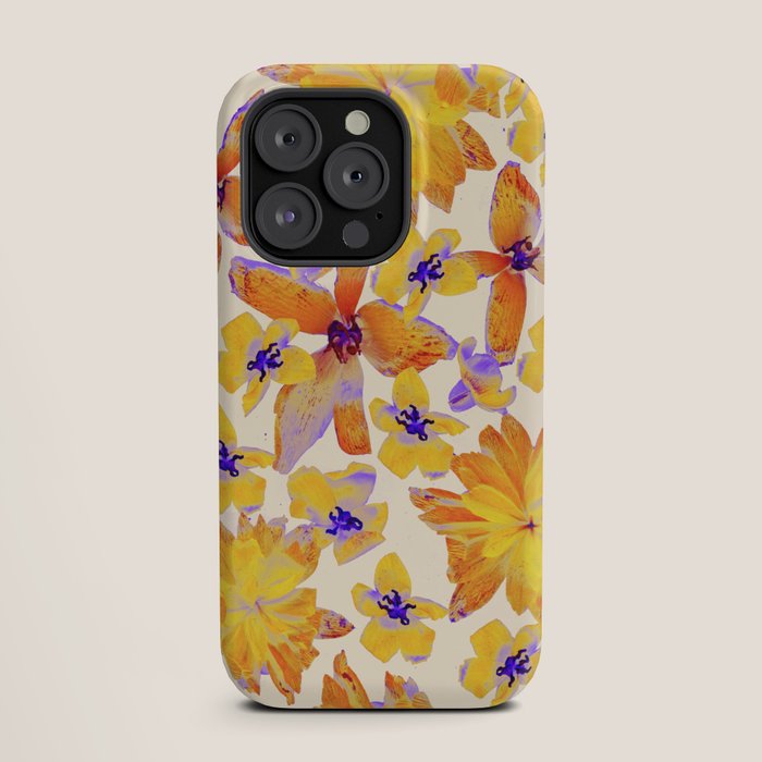 Grandma's Flowers (BEIGE) iPhone Case Gallery Image 19