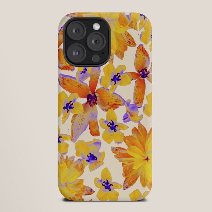 Grandma's Flowers (BEIGE) iPhone Case Gallery Image 20