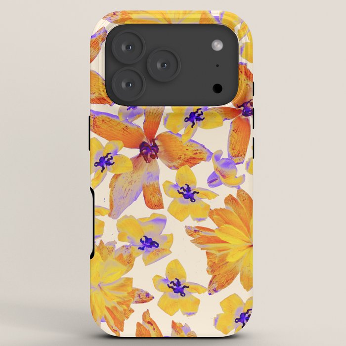 Grandma's Flowers (BEIGE) iPhone Case Gallery Image 7