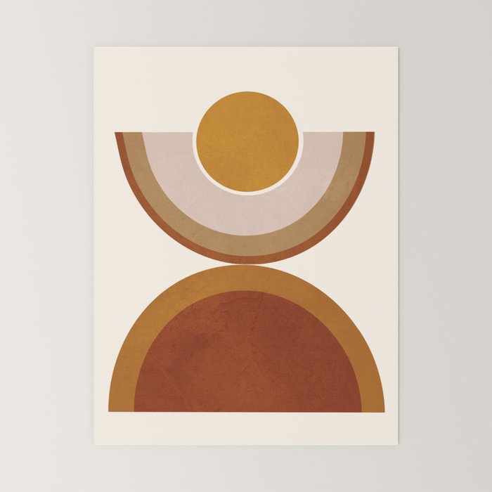 Modern Geometry Mini Art Print Gallery Image 6