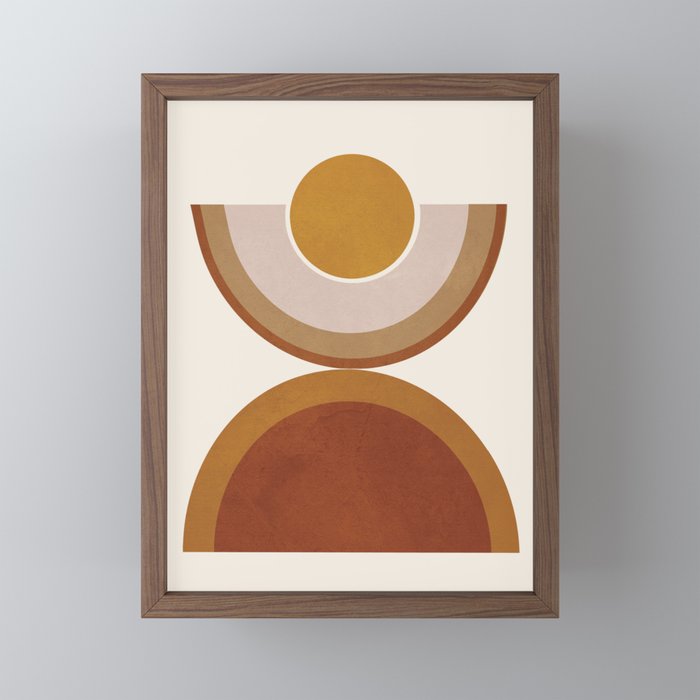 Modern Geometry Mini Art Print Gallery Image 2