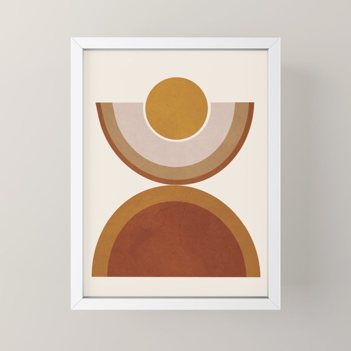 Modern Geometry Mini Art Print Gallery Image 4