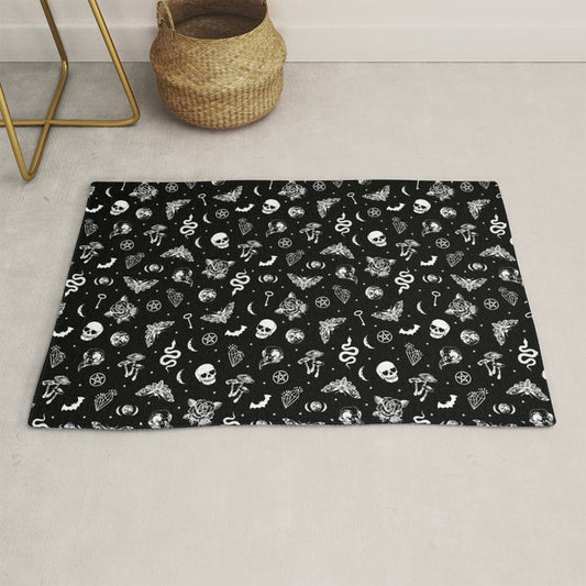 Witchcraft B&W Rug Gallery Image 1