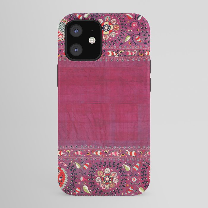 Shakhrisyabz Southwest Uzbekistan Suzani Embroidery Print iPhone Case Gallery Image 41