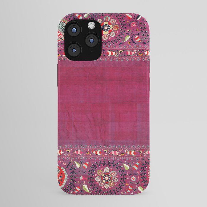 Shakhrisyabz Southwest Uzbekistan Suzani Embroidery Print iPhone Case Gallery Image 43