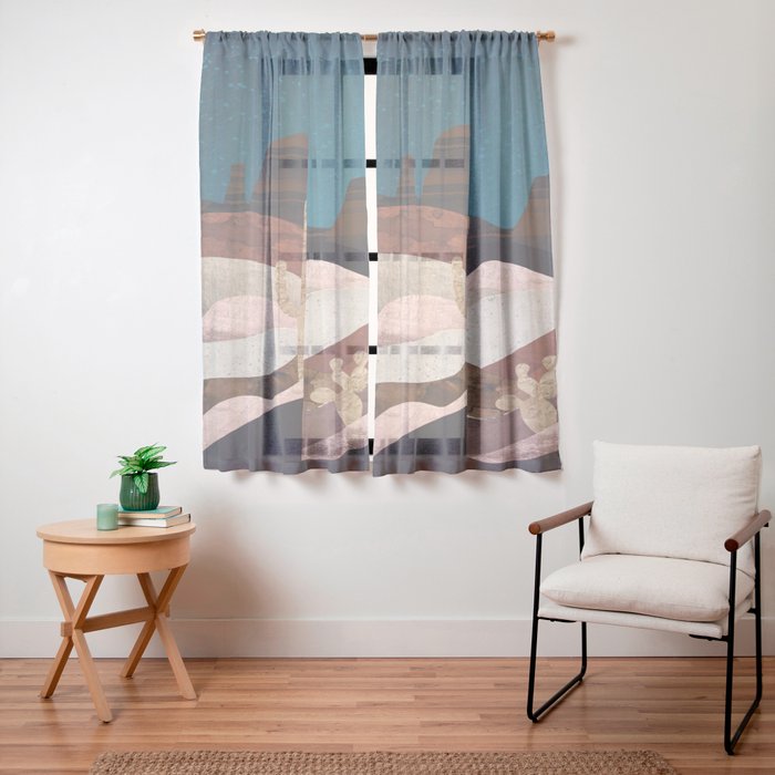 Desert Stars Window Curtain Gallery Image 23