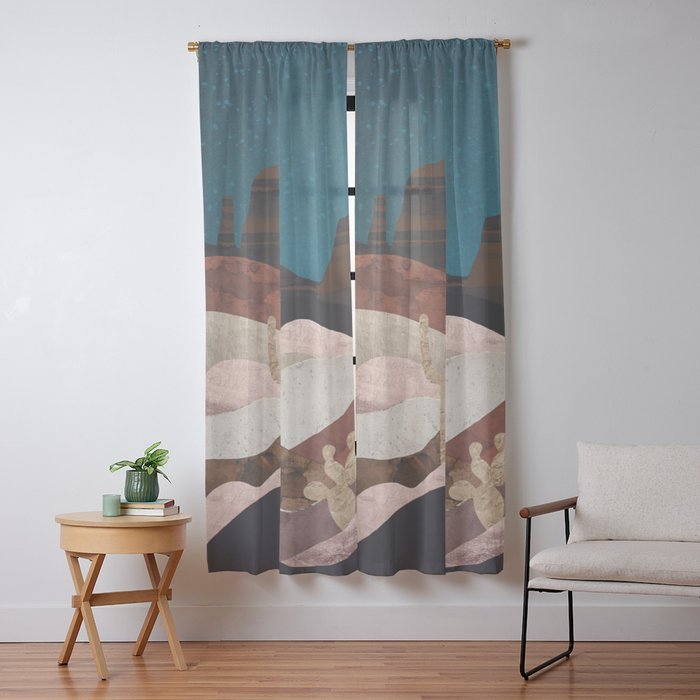 Desert Stars Window Curtain Gallery Image 13