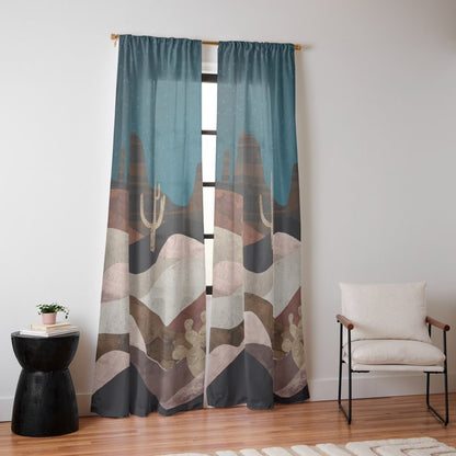 Desert Stars Window Curtain Gallery Image 14