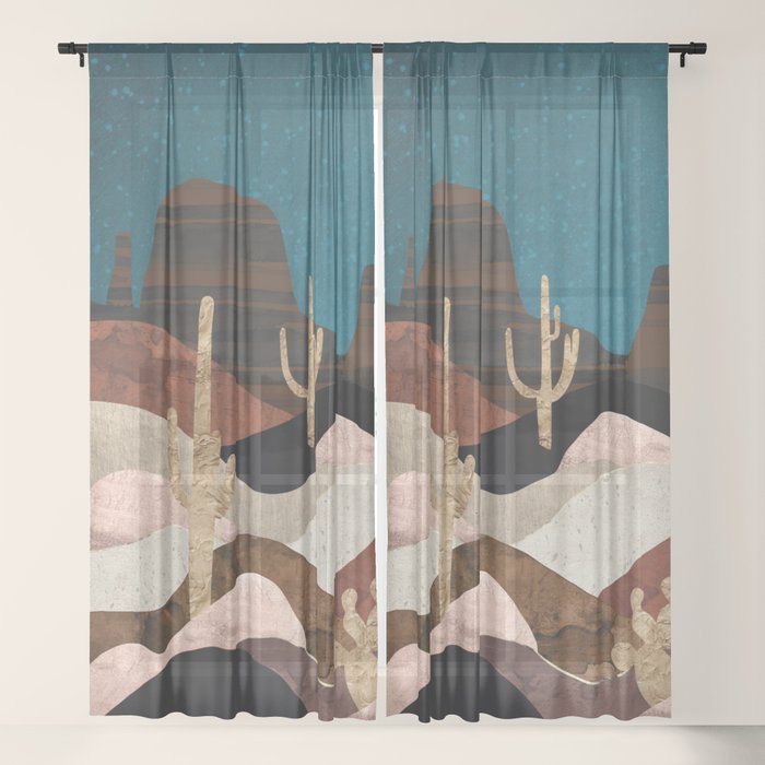 Desert Stars Window Curtain Gallery Image 21