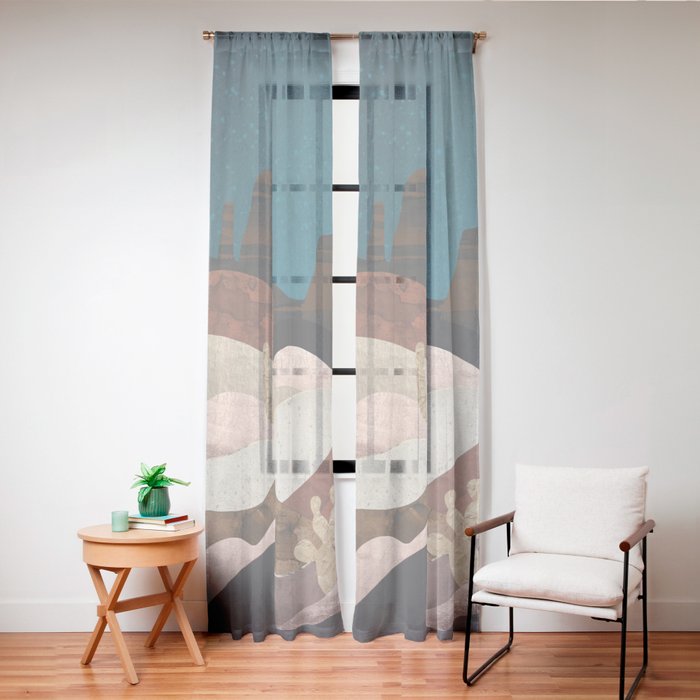 Desert Stars Window Curtain Gallery Image 20